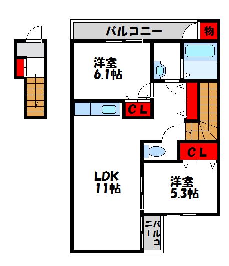 ヴィオーレ手光 福津市のお部屋探しは、福津市に店舗があり地域に詳しい当店へ。