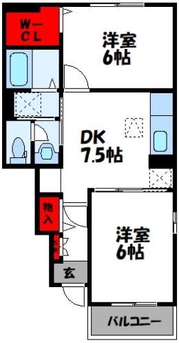 フォレスタ B棟 間取り