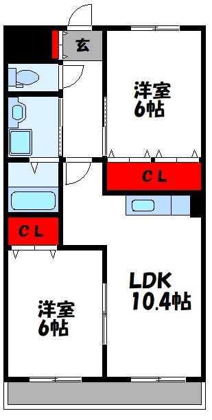 ハピネスコート 間取り