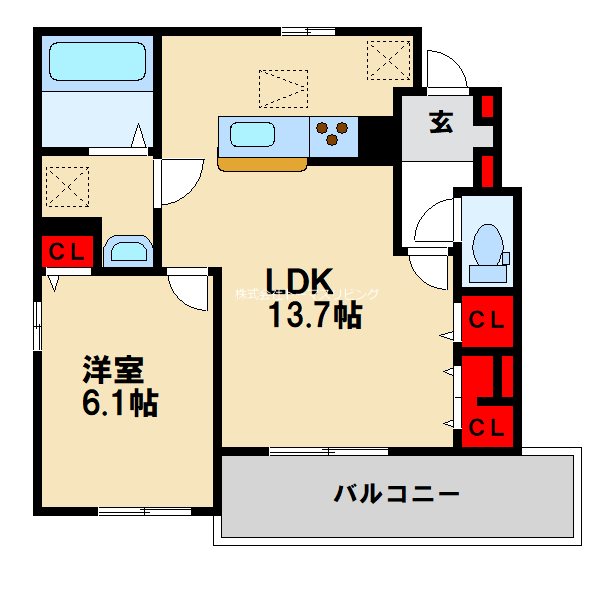 ベルコンチェルト・M 間取り