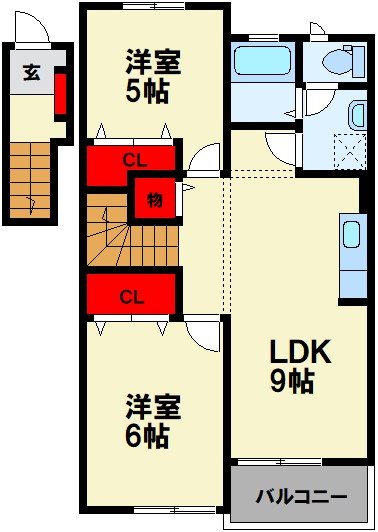 エムボヌール B棟 間取り