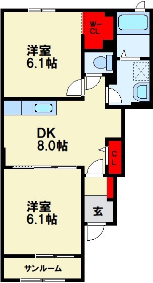 ノイ プロメナーデ 間取り