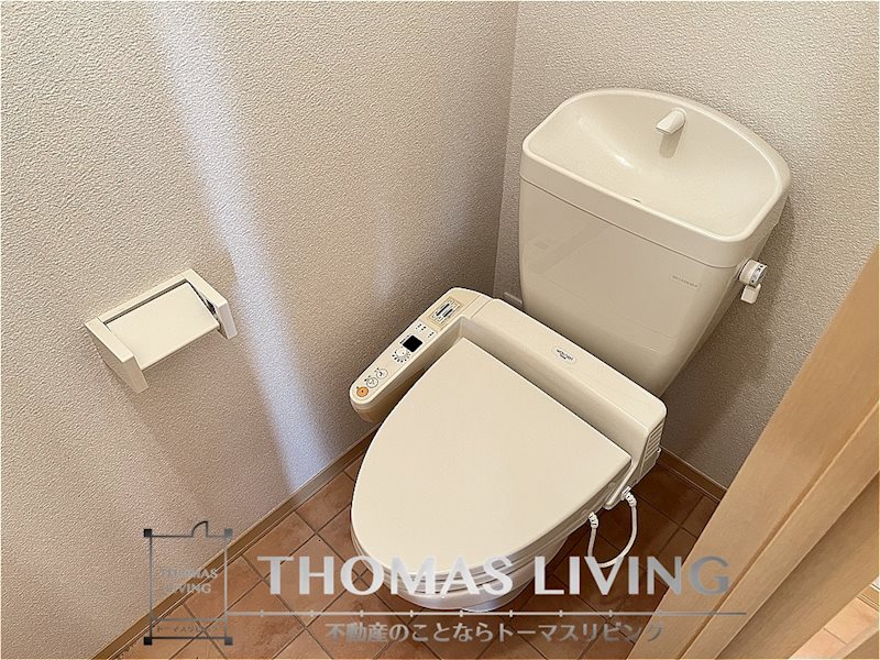 レジデンスINN（レジデンスイン）B棟 嬉しいウォシュレット付きです。