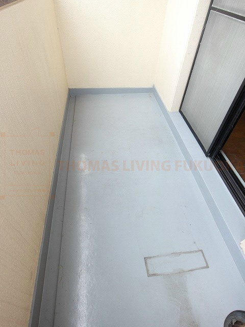 エステート杉塚 専用庭　広い庭付きです。