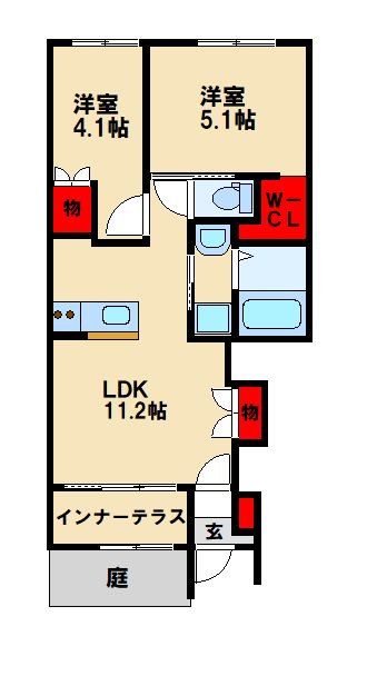 indigoblue 間取り