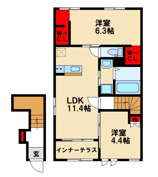 indigoblue 間取り