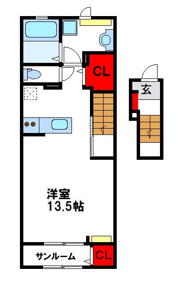 ラルース福津 間取り