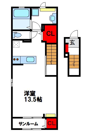 ラルース福津 間取り