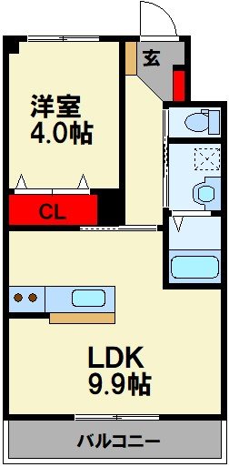 プログレス  間取り