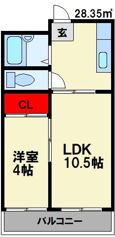 エスコート庄内 間取り