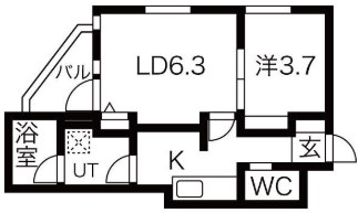 K's styleJR二日市西 間取り