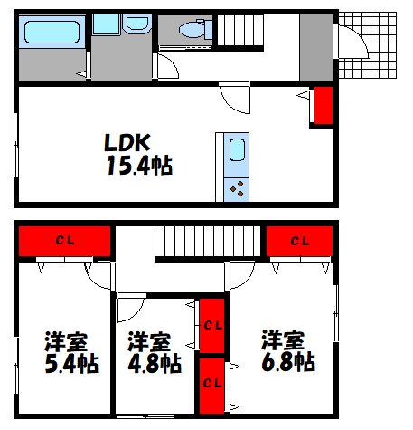 SunMarK野芥 間取り