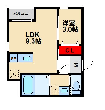 storia鳥栖 間取り