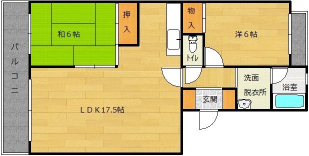 O・C・アパルタメント 間取り