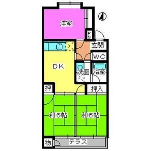 パークハイツ三宅 間取り　※現状優先