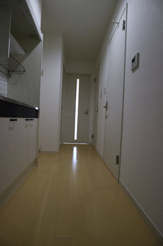 スカイハイツ九工大前 玄関