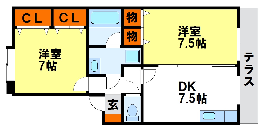 ルーブル 間取り