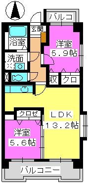 Taka Sunrise 間取り