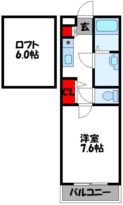ブライトヒル九工大前 間取り