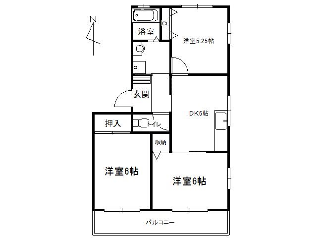 サクラハイムⅡ 間取り