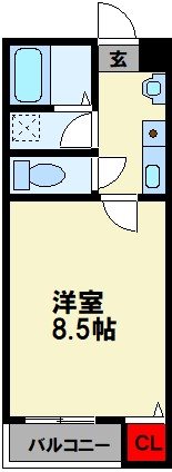有井ベルエア近大 間取り