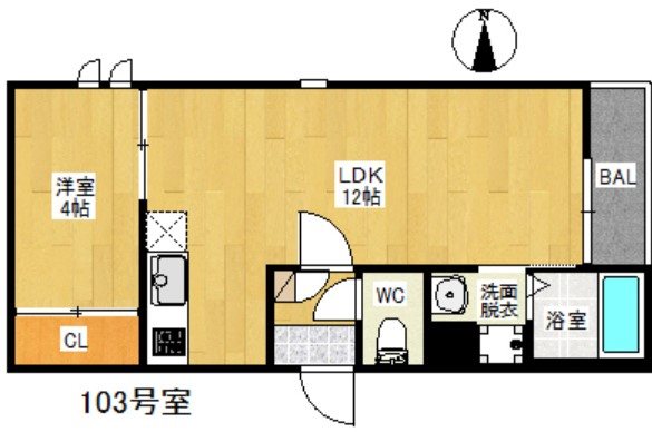 GRANDTIC FERIO(フェリオ) 間取り
