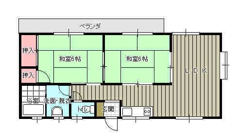アーバンハイム5 間取り　太宰府市・筑紫野市の賃貸物件はトーマスリビングまで