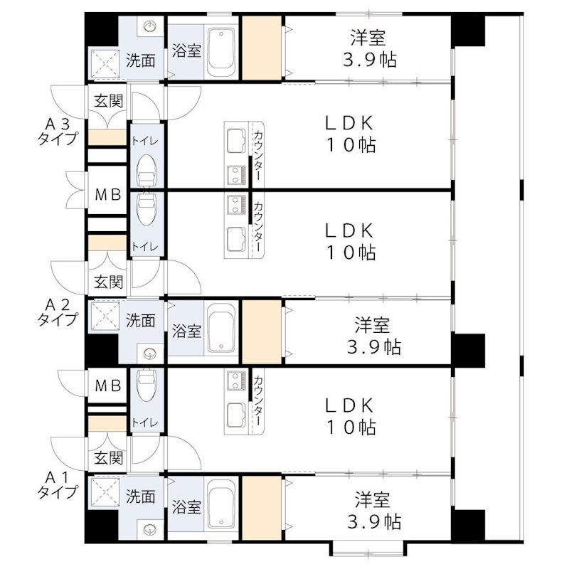 第50川崎ビル 間取り