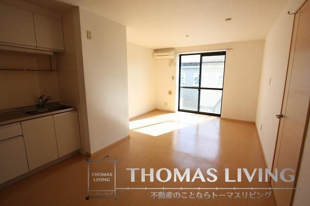 ステーションハウス千秋 B 日当たり良好ですよ。
