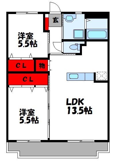 サクラミレ川津 間取り