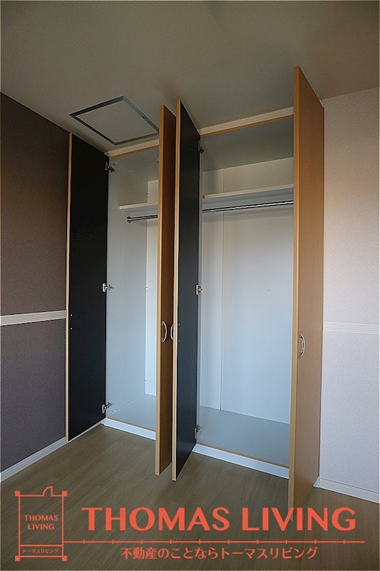 アイリス 大容量のクローゼット御座いますよ。