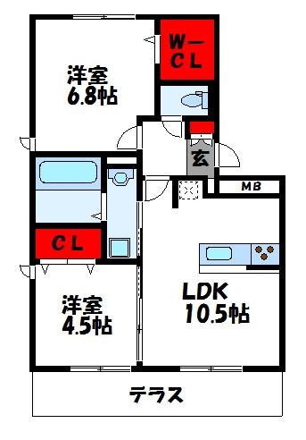 ソフィア新宮　B棟 古賀市・新宮町・福津市でお部屋を探される際は、トーマスリビング古賀店へお気軽にご相談ください。