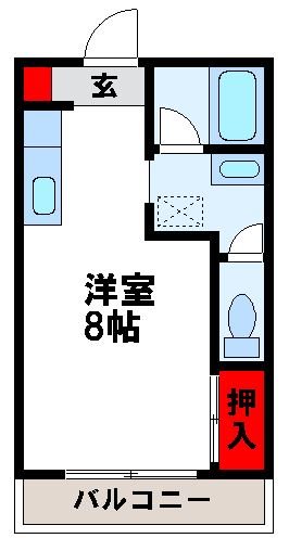 フレグランス石坂 間取　太宰府市・筑紫野市の賃貸物件はトーマスリビングまで