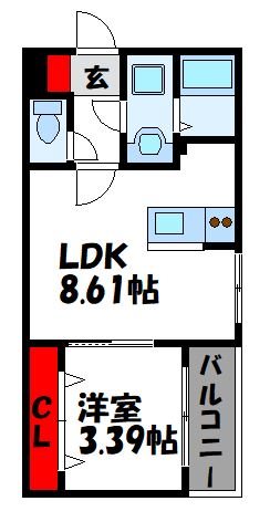 ヴェルジュ新宮グランスイート 間取り