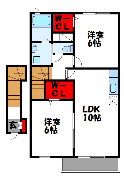 シーサイドＦメゾン 間取図