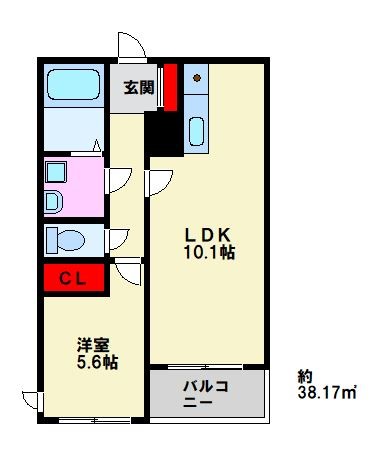 サニーガーデン野間 間取り