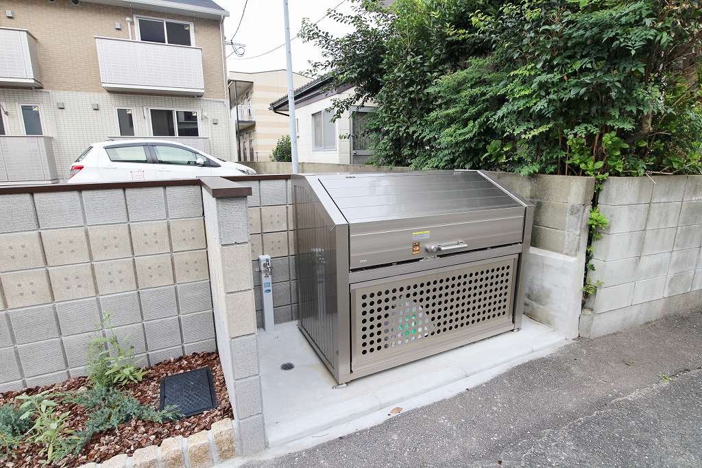 プランドール 敷地内ゴミ置き場