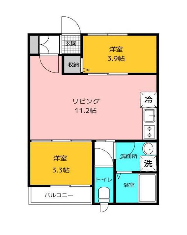 アドバンス賀茂南 間取り