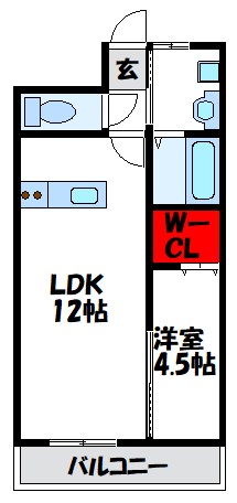 パシオンクレシア 間取図