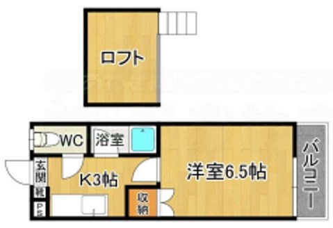 エルメゾン二日市Ａ棟 間取り