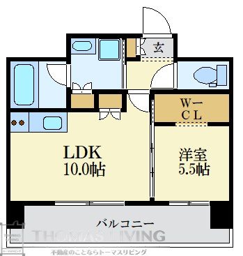 LEXUSGARDEN　箱崎タワーズ　EAST 間取り