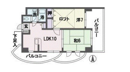 キャメロット・パークビュー 間取り