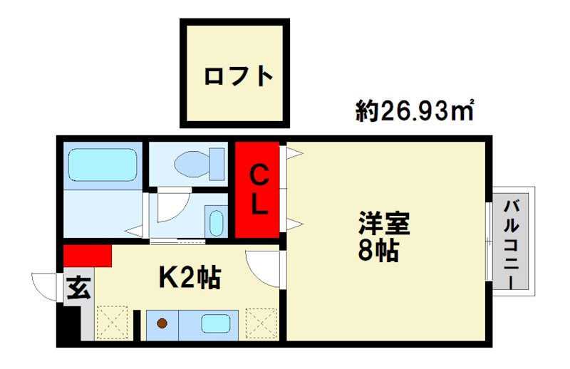 セジュールオーブ 間取り