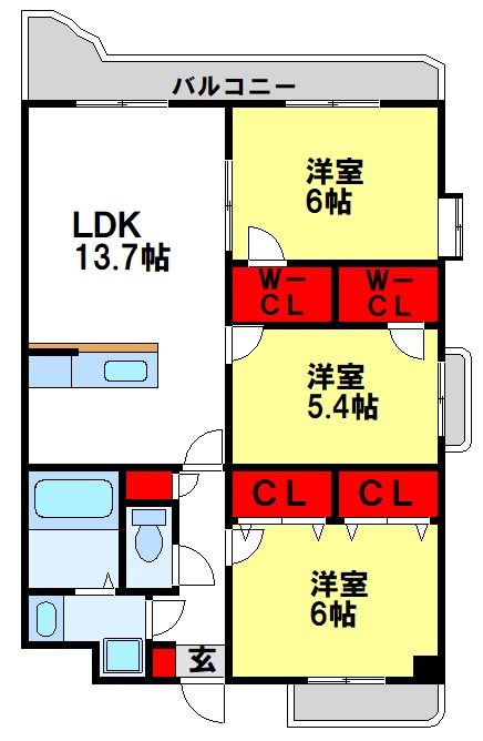 ウインドヒルコート 間取り