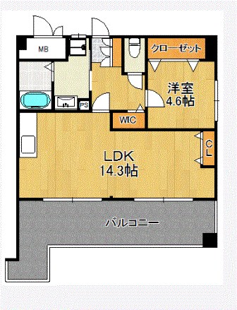 シティコート中陽 間取り