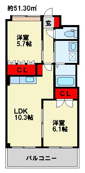 セントフィールド 間取り