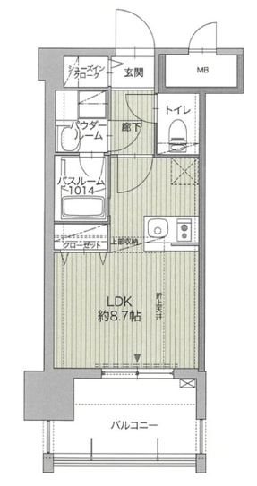 グランフォーレ博多ウォーターフロント 間取り