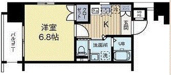 サヴォイマキシマイズ博多ステーション  間取り