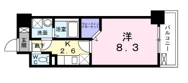 パルトネール板付 間取り※反転タイプ