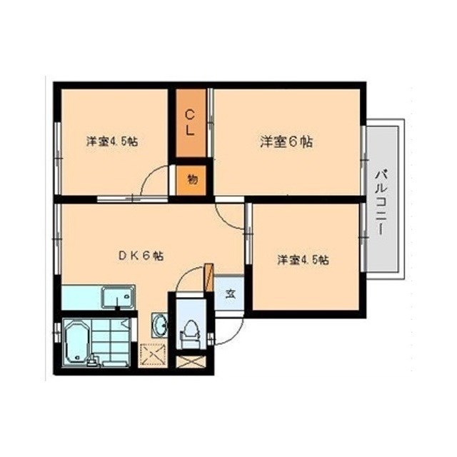 石坂ハイツ 間取り